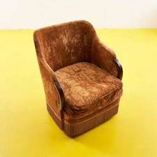 poltroncina vintage con frange