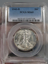BU GEM 1943-D Walking LIBERTY