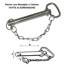 Perno con Maniglia e Catena