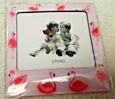 Souvenir Magnete da Frigo - Portafoto 10x10 con Fenicotteri S. Valentino Foto 