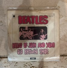 Beatles - Ballad of john And yoko old brown shoe 45 giri