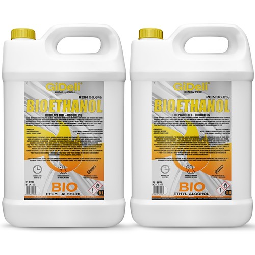 Bioetanolo inodore 10l - inodore, 96,6%