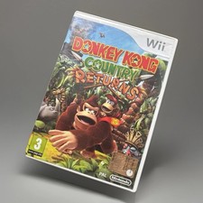 DONKEY KONG COUNTRY RETURNS Nintendo Wii multilingua ITA COMPLETO OTTIMO