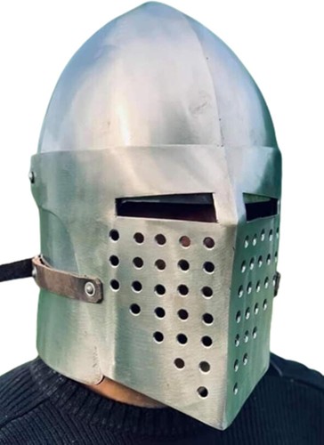 Elmetto visiera barbuta - elmetto,