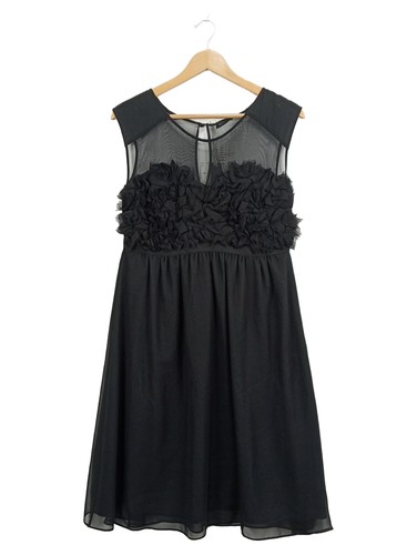 Max abito donna nero pizzo - abito,
