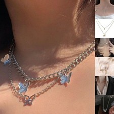 Collana Farfalla Doppio Strato