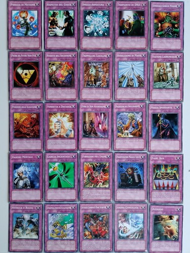Lotto carte yugioh - yugioh, in
