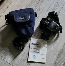 MINOLTA DYNAX 300si fotocamera pellicola AF, obiettivo 35-70mm, batteria nuova.Vintage.retro.