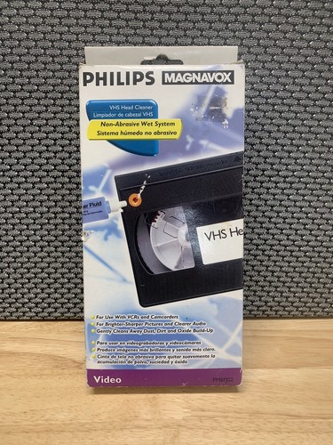Philips magnavox vhs pulitore - vhs,