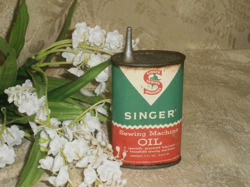 Vintage scatola ferro olio - vintage,