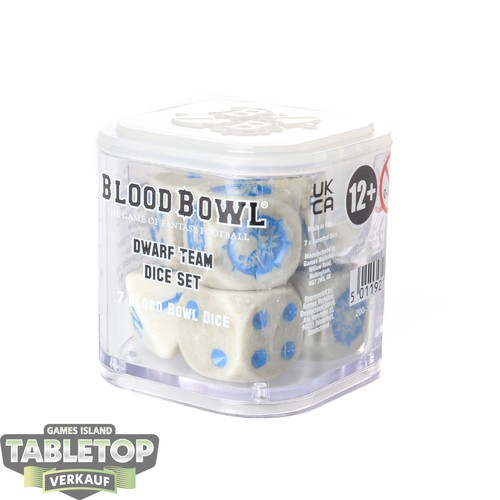 Blood bowl set - -, dadi