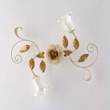 Plafoniera Arte Povera Cesto