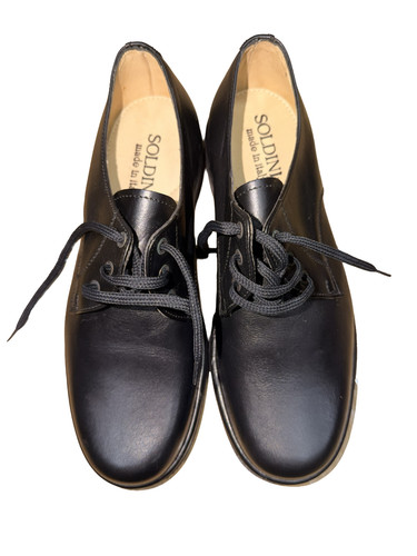 Scarpe derby pelle nere - in,