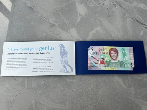 Banconota george best 5 - banconota,