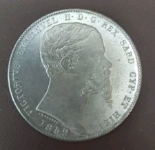  5 Lire VEII 1859 Riconio