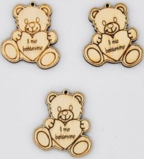 Orsetto bomboniera battesimo comunione cresima matrimonio segnaposto portachi