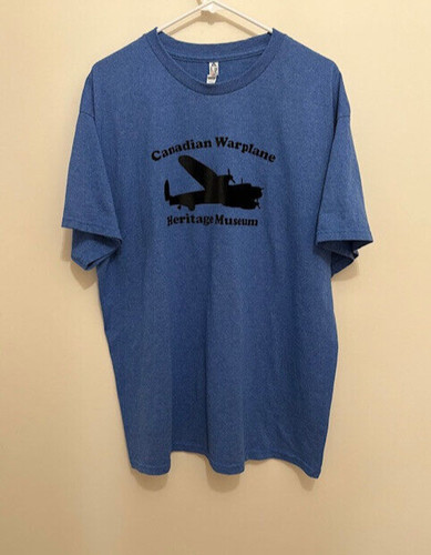 Shirt blu canadian warplane - t-shirt,