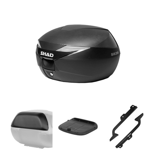 Kit bauletto shad sh39 - kit, carbon