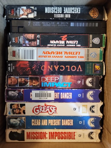 Mixed lot vhs movie - lot, 10