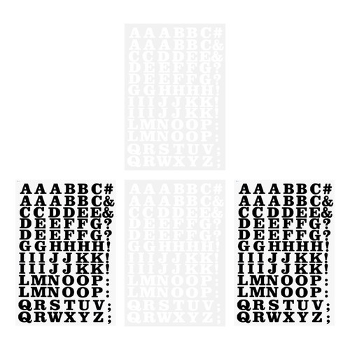 Letter decals lettere - letter,