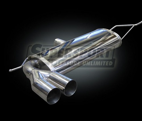 Silenziatore acciaio inox - , vw