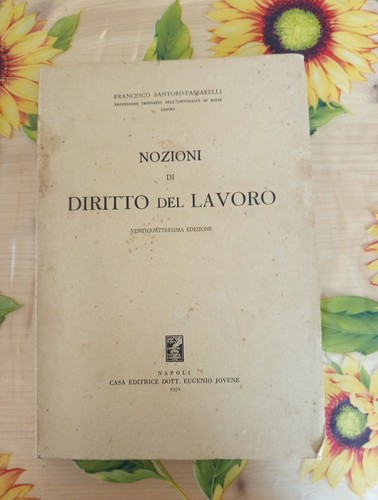 Nozioni diritto del lavoro - del,