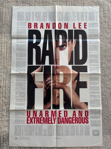 Rapid fire 1992 poster - rapid,