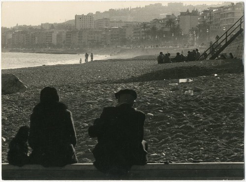 Photo argentique nice plage - argentique,