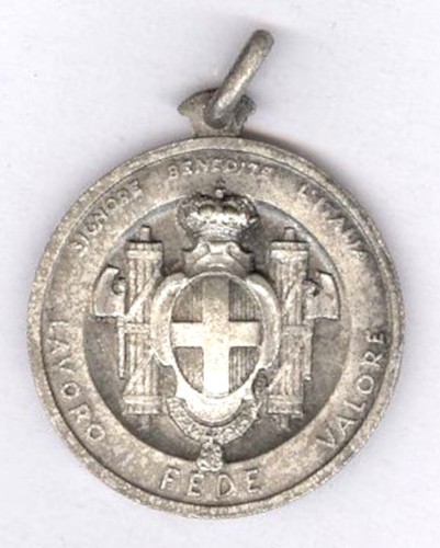 Medaglia argento lavoro - d'argento,