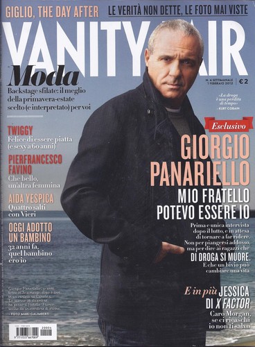 Vanity fair magazine - vanity, giorgio