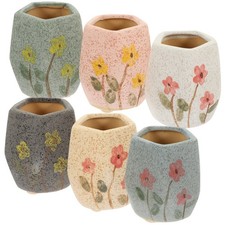  6 Pcs Vasi Ceramica Per