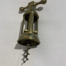 Antico cavatappi in ottone