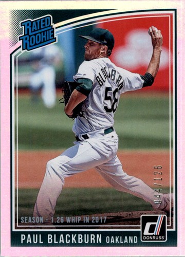 Donruss stagione 2018 - stagione, stat