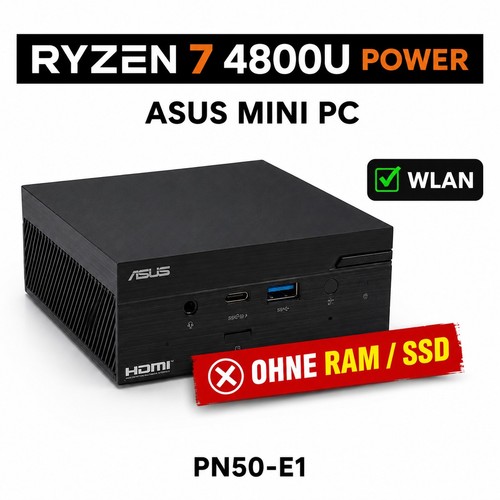 Asus pn50 mini amd ryzen - asus,
