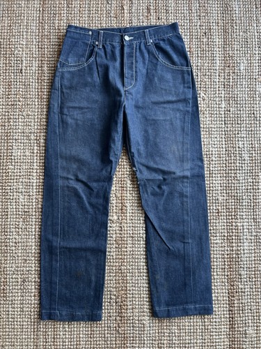 Etichetta jeans intrecciata
