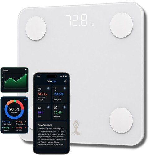 Smart body fat scale con - scale,