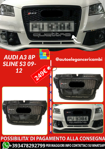 Griglia audi sline - griglia, s3