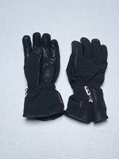 Reusch Down Spirit Gtx Softshell Men's Gloves Zipper Closure Sz 8.5 Black