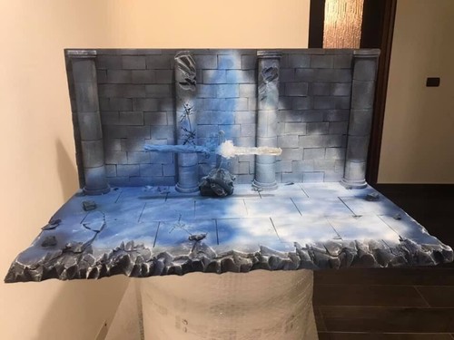 Diorama myth cloth saint - diorama,