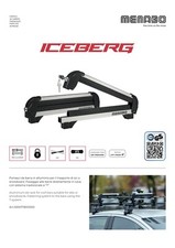 Menabo Iceberg 000071800000 Portaci per 4 Paia di Sci - Neri/Argenti