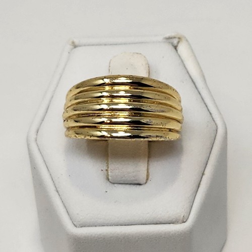 Anello fascia larga tono - fascia,