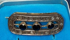 spilla antica originale anni ' 60 in oro antico basso titolo 