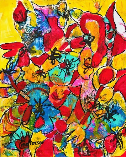 Fiori originali arte - originali,