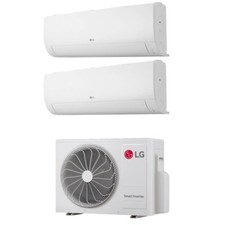 Climatizzatore LG Serie RM Wifi Dual Split 9000+12000 Btu Inverter RM2U15 A++