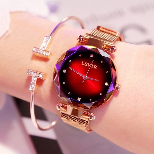 Oro rosa donna orologi moda - rosa,