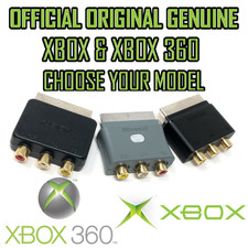 Adattatore SCART ufficiale Xbox e Xbox 360 - cavo originale Microsoft - SCEGLI MODELLO