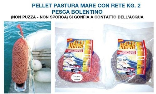 Pellet pastura mare - mare, con