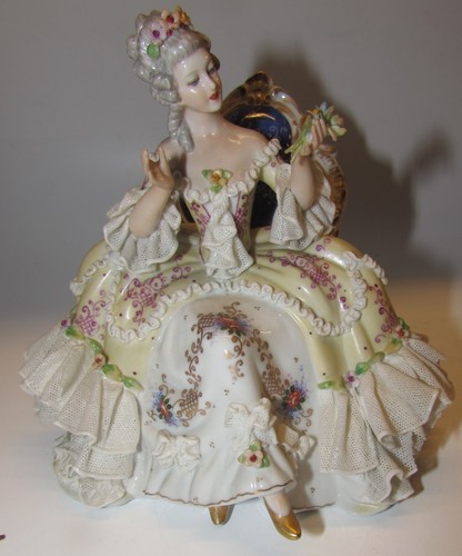 Statuetta porcellana - statuetta, in