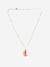 Collana con ciondolo - , lettera