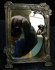 Specchio da tavolo antico in